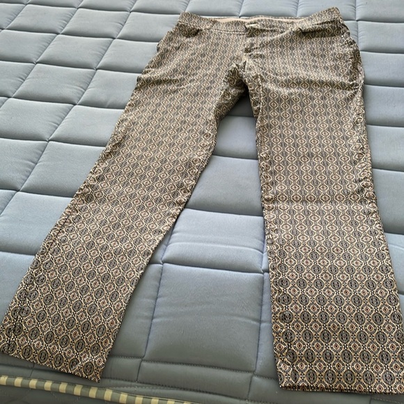 Very cute Christopher&Banks stretchy multi-color pants. Size 12. Pre-loved. - Picture 1 of 3
